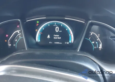 2017 Honda Civic Ex-T из США, поврежденный, VIN 2HGFC1F36HH642336